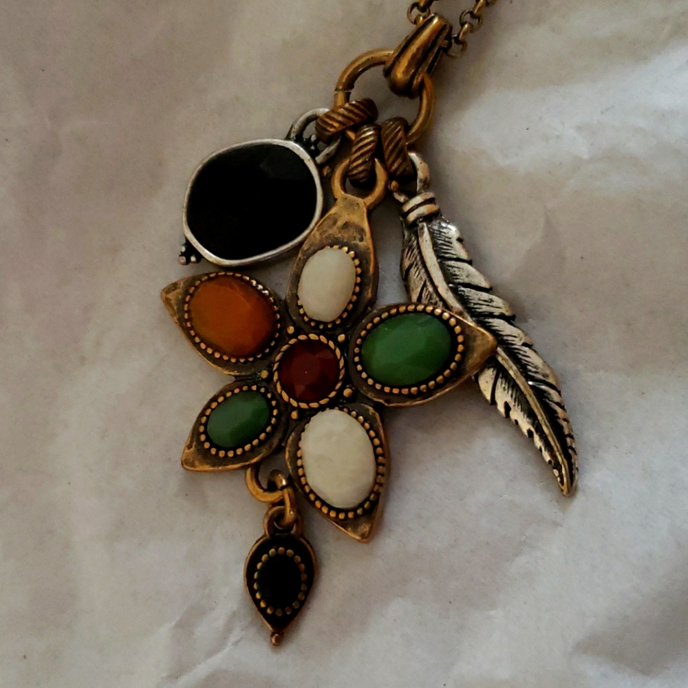 Lucky Brand Charm Necklace